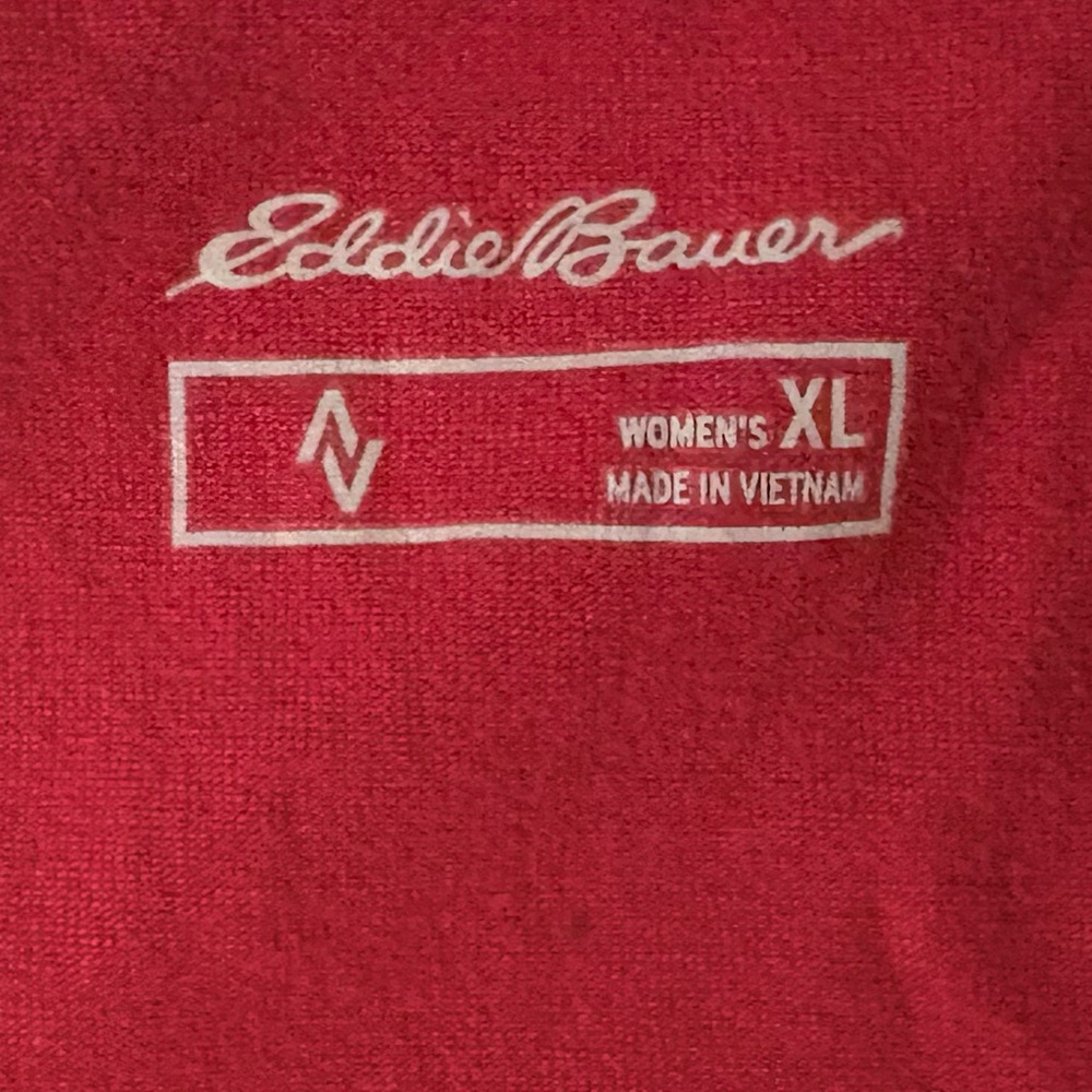 Eddie Bauer Women's Bold Red Tank Top - Picture 3 of 7